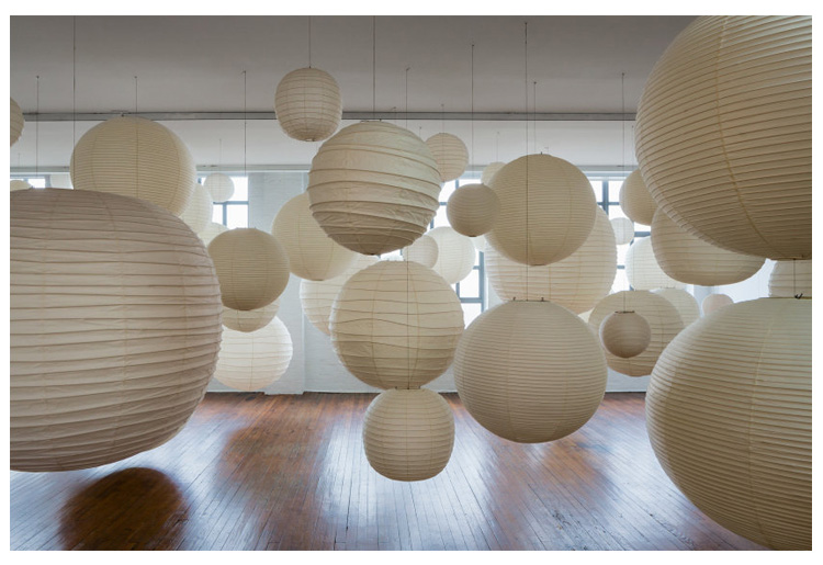 野口勇落地灯野口勇akari灯设计师诧寂风落地台灯床头艺术灯具日式纸