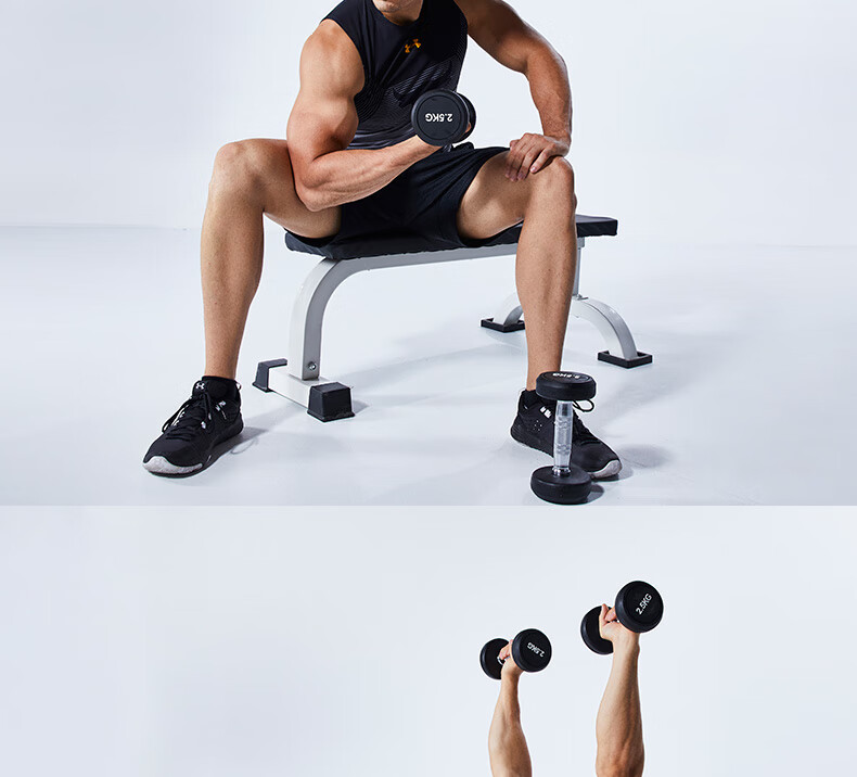 哑铃平凳哑铃卧推大平凳哑铃飞鸟平凳健身器材椅q1单款哑铃凳