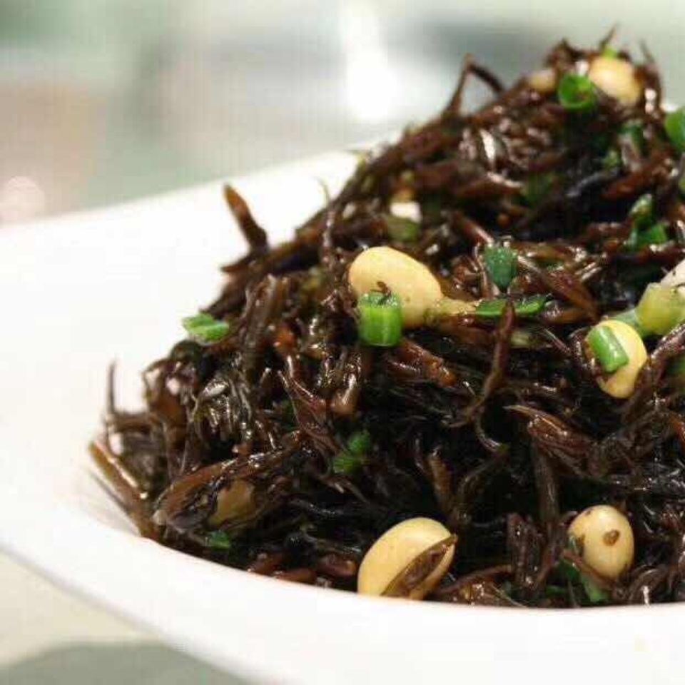 5袋装温州特产即食海藻羊栖菜良泰长寿菜海草海藻丝凉拌辣味原味5包