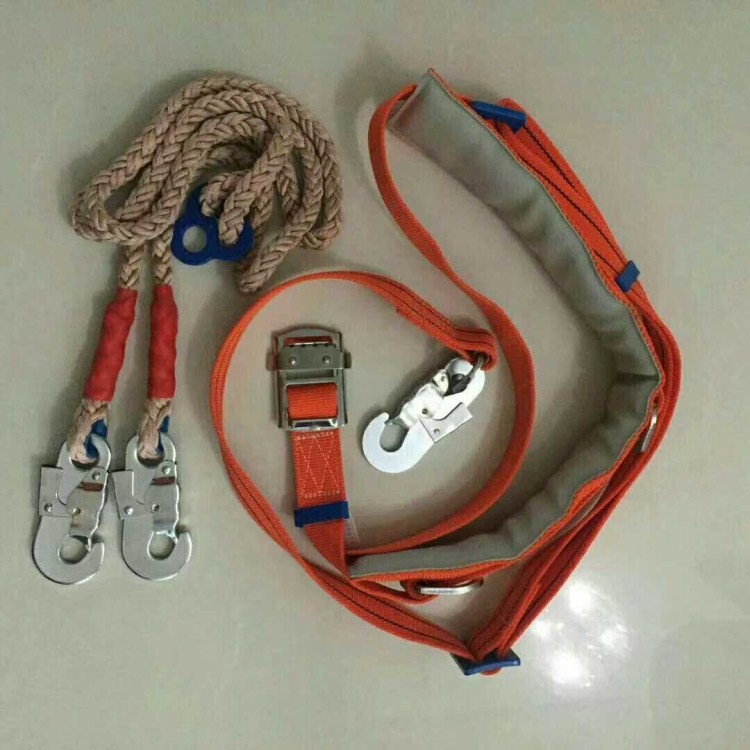 钢结构h型钢登高鞋脚扣攀爬鞋电工爬杆用鞋安全保险带定制安全带
