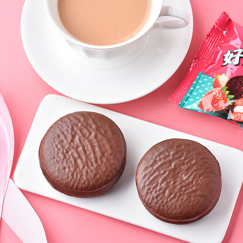 orion 好丽友派12枚装 蛋黄派小鱼糯糯q蒂糕点 小鱼糯糯16枚【图片