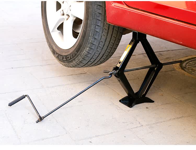 车载手摇省力1t2t汽车工具车用多功能套装换胎专用液压卧式千斤顶新式