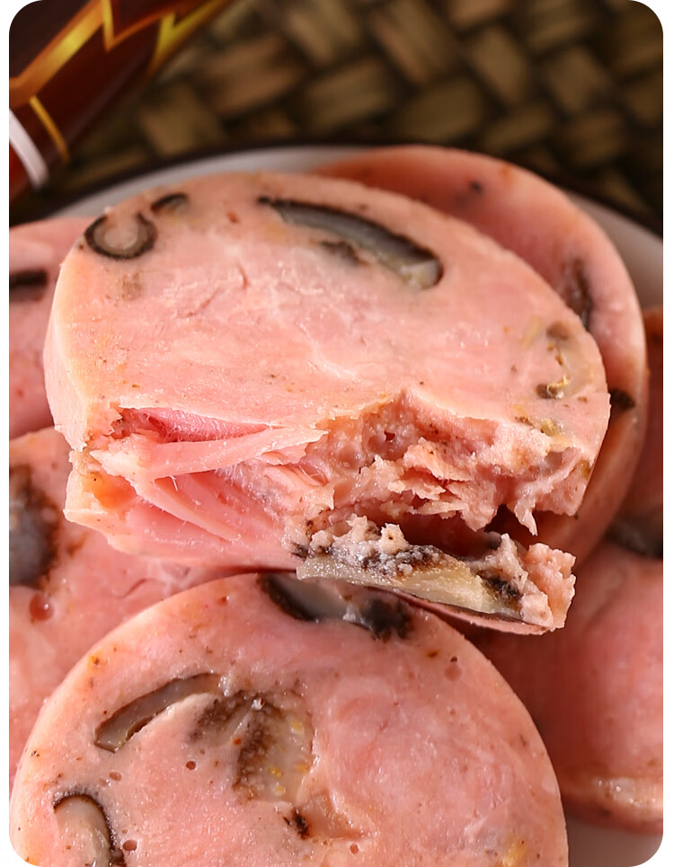 即食肉肠火腿肠即食熟食烤肠下下饭酒菜350g勃起放心购海参肠350克3根