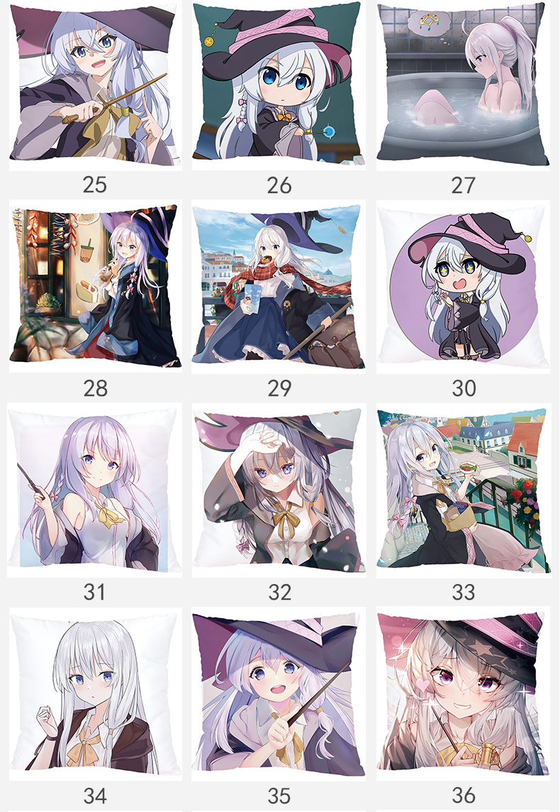 伊蕾娜魔女之旅周边抱枕来图定制二次元动漫玩偶等身长枕枕头靠垫1145