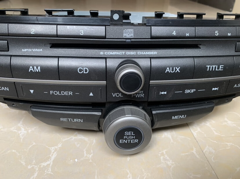 qefh 定制本iii田八代雅阁拆车原装6碟cd主机8代雅阁先锋六碟【图片