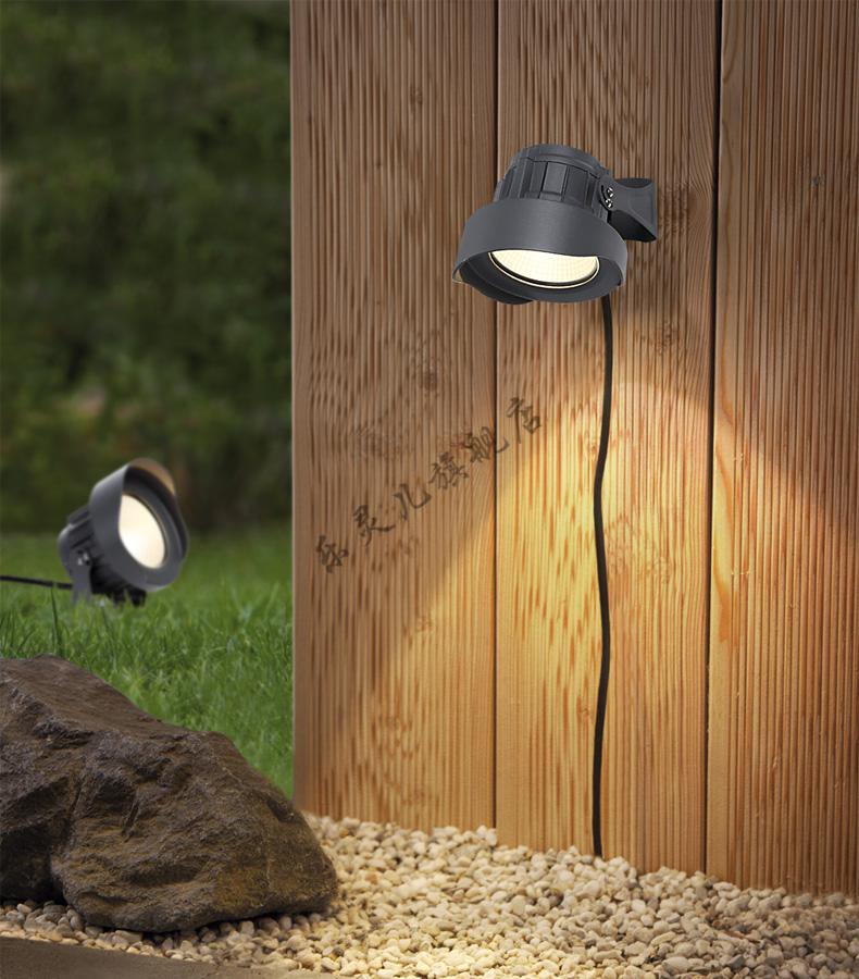 灯典led射树灯户外防水景观庭院室外射灯园林绿化草坪照树插地灯g0048