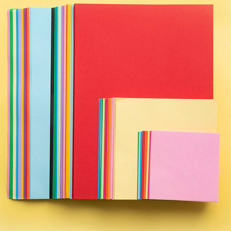 折纸纸正方形彩纸学生手工纸幼儿园儿童彩色a4小学生剪纸幼儿园a421cm