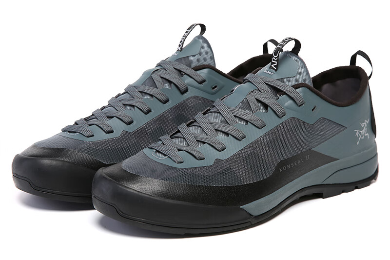 始祖鸟男鞋运动夏季户外徒步登山鞋透气网布 授权铺 蓝色 43【图片