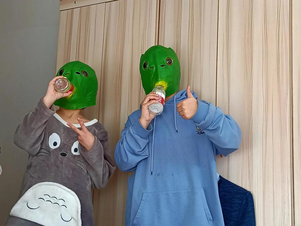 头套可爱动漫抖音搞怪鱼头表演道具绿头鱼头套生日礼物宓蝶绿鱼头雪茄