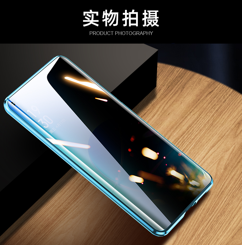 壳晶晶opporeno7手机壳防reno7pro保护套新款reno7se双面透明磁吸玻璃