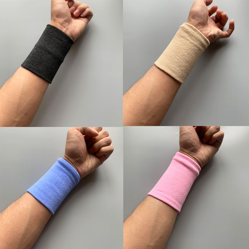 高端品质手护腕运动护腕男防护手腕套款女紧绷排球篮球护手腕保11粉色