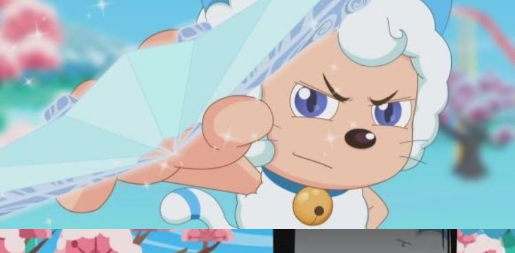 喜洋洋寒冰扇 喜羊羊的寒冰扇原版喜洋洋与灰太狼动画片同款儿童扇子