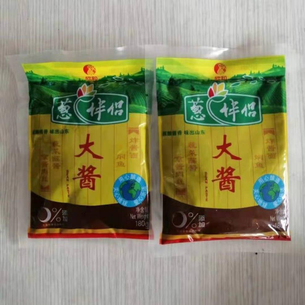 欣和葱伴侣大酱180g袋装酱香浓郁味面馆餐饮大酱180g3袋