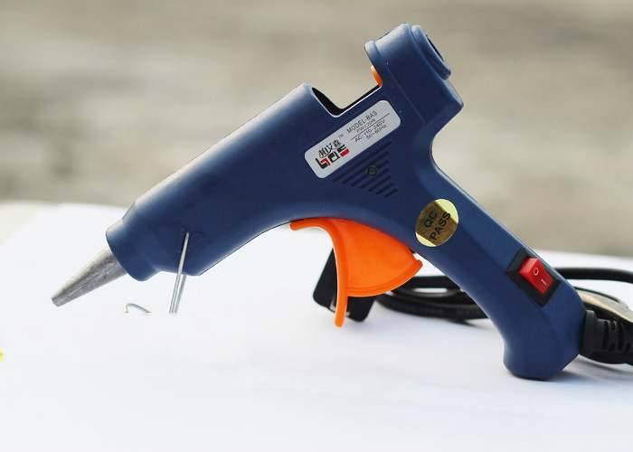 热熔胶抢家用胶条胶棒热熔胶mm手工制作diy塑料焊枪焊抢 20w胶枪送