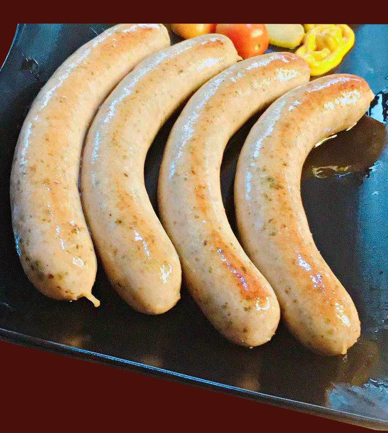 德国风味香肠图林根纽伦堡纯肉德式手工纯肉烤肠热狗早餐纽伦堡中根24