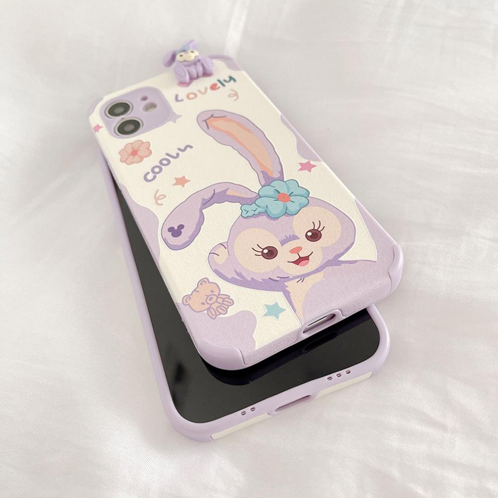 蓝鸟开泰星黛露苹果11手机壳公仔iphone12pro7plus软xri8女xsmax6s防