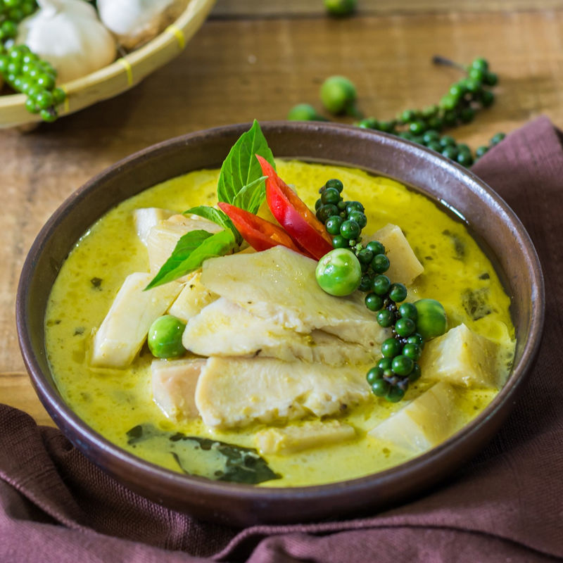 绿咖喱泰国水妈妈绿咖喱酱泰式咖喱饭调料调味品227克家用绿咖喱酱227