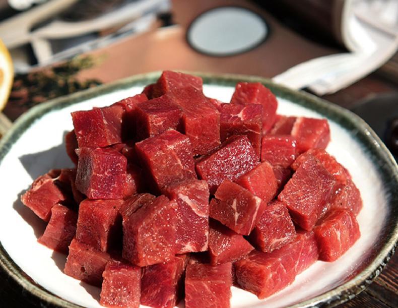 牛肉粒生鲜 儿童 狗狗 海底捞 独立包装 盒装黑椒牛肉粒冷冻生鲜牛肉