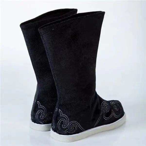 唱戏鞋古代鞋子男布靴男汉服靴子古装鞋子男汉鞋古风汉服男鞋官靴中国