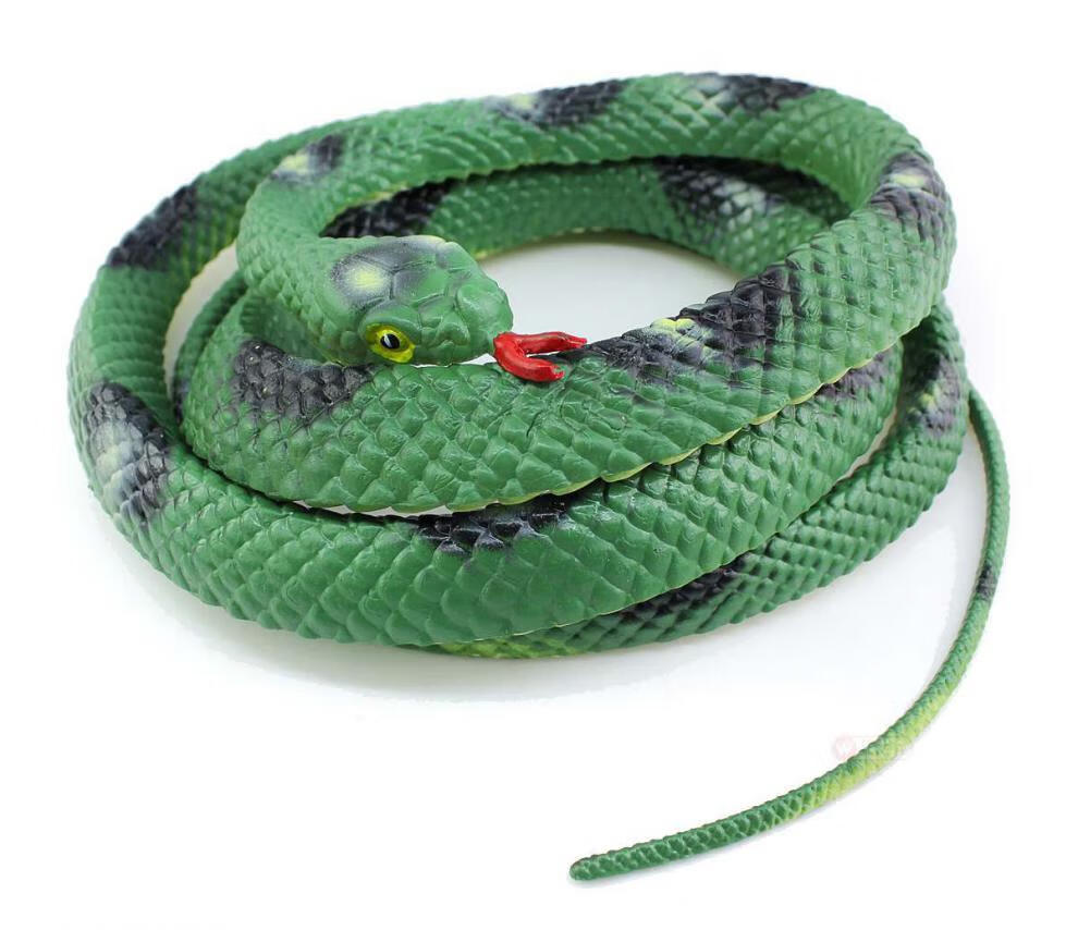 玩具蛇硅胶整蛊蛇玩具145米大蛇愚人节整人玩具蛇大蟒蛇玩具蛇吓人80