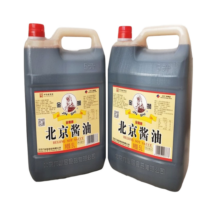 京选优品狮酱油5l北京酱油酿造酱油饭店餐馆大份量