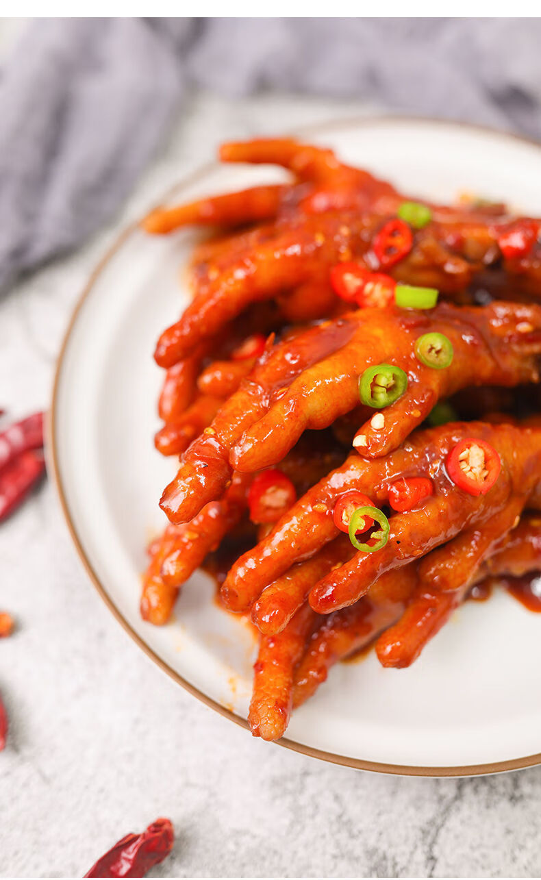 朴小样韩式火辣鸡爪酱 韩国无骨炒鸡爪料汁包下酒菜家用调料商用 火辣