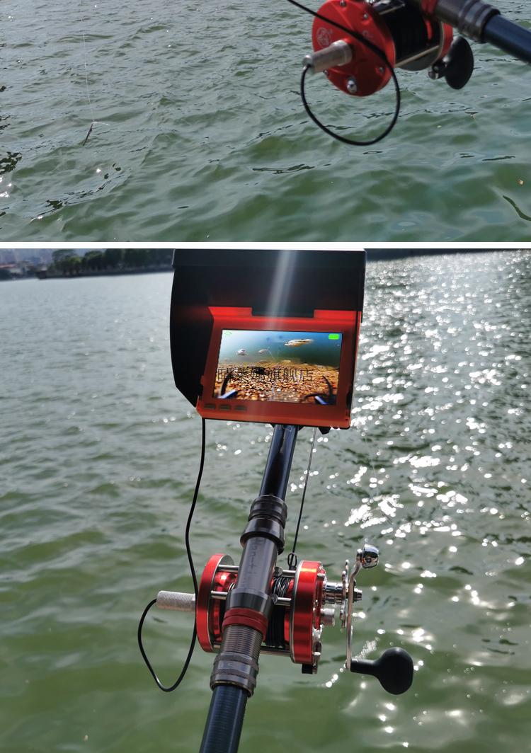 可视鱼竿高清全套竿全套高清水下摄像头夜视探鱼器套装钓鱼锚鱼神器43