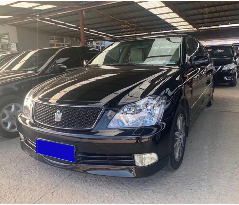 适用于05-08丰田12代老皇冠大小包围改装件保险杠前铲后唇侧裙压翼 12