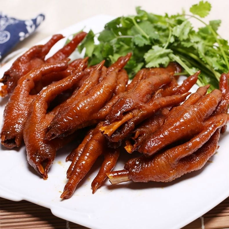 洪濑鸡爪400g贻庆鸡爪真空装洪赖凤爪子卤味零食福建泉州特产原味