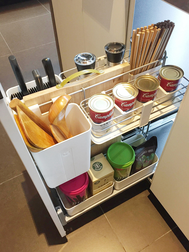 德国凯斯宝玛拉篮德国凯斯宝玛百纳宝调味拉篮厨房橱柜拉篮厨柜调料篮