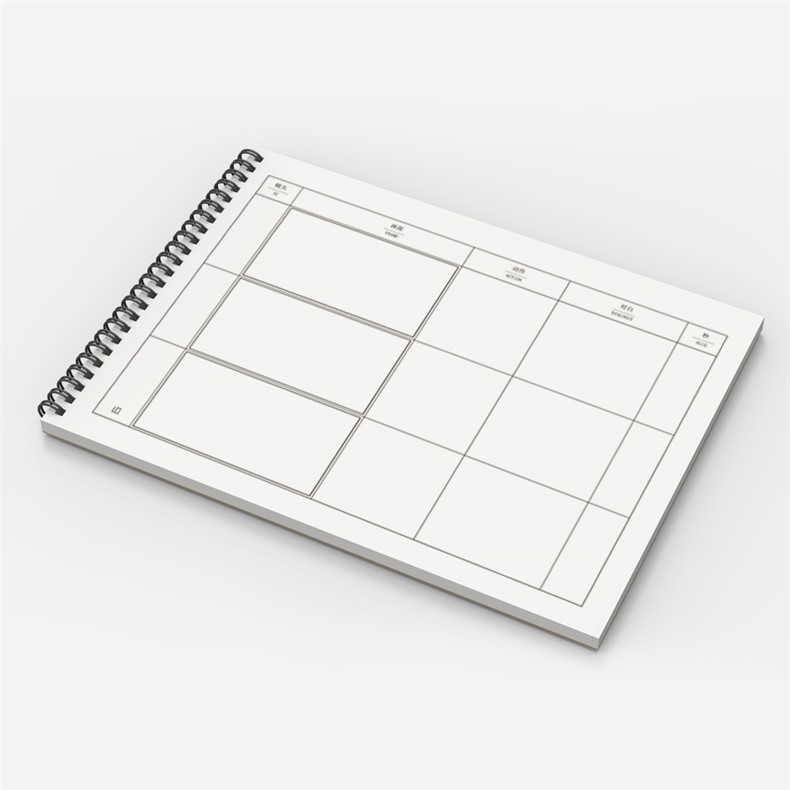 姒桀电影动漫分镜本四格漫画本绘画本原稿纸笔记本原稿纸六菱形有机