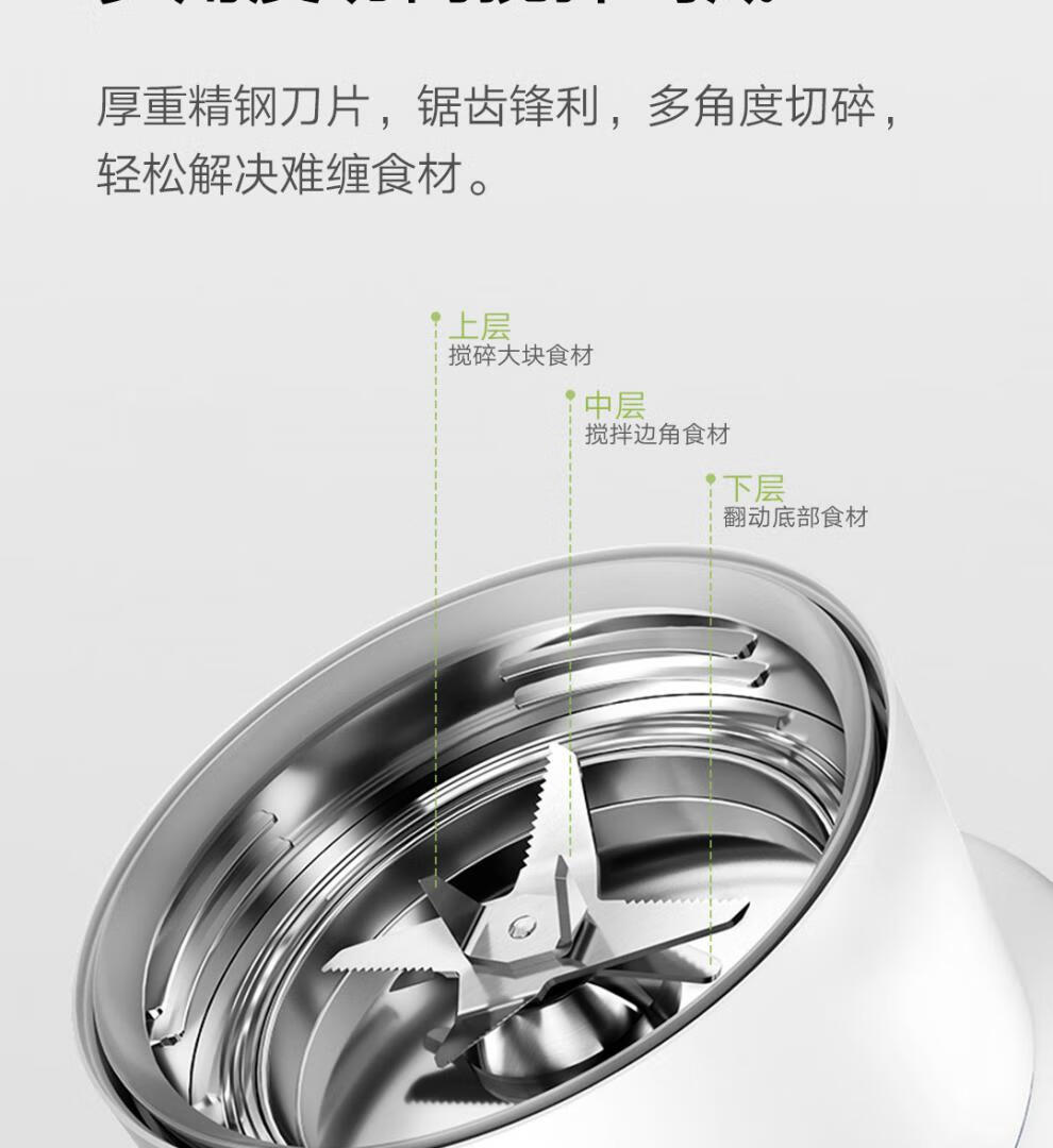 xiaomi小米适用于家用全自动豆浆小型新款榨汁机olevo米家智能破壁