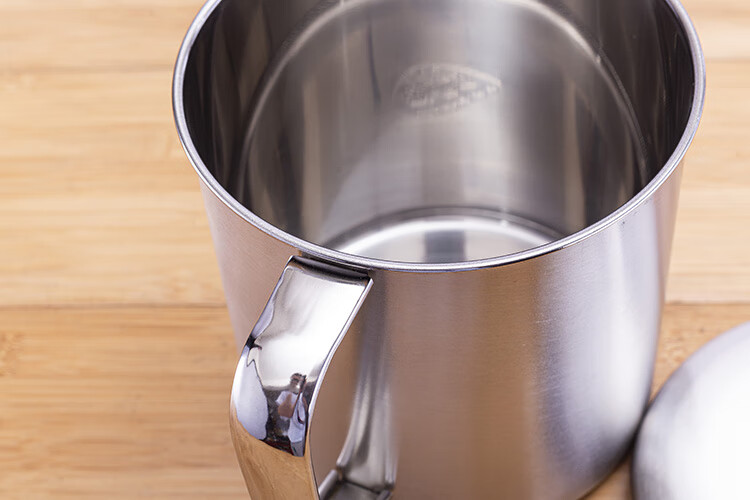 不锈钢茶缸304不锈钢大茶缸子超大号泡面碗带盖老式铁茶缸大水杯子