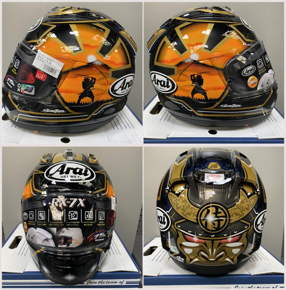 arai rx-7x摩托车机车头盔杜汉曼岛tt金带刀侍卫海顿野猪男女全盔