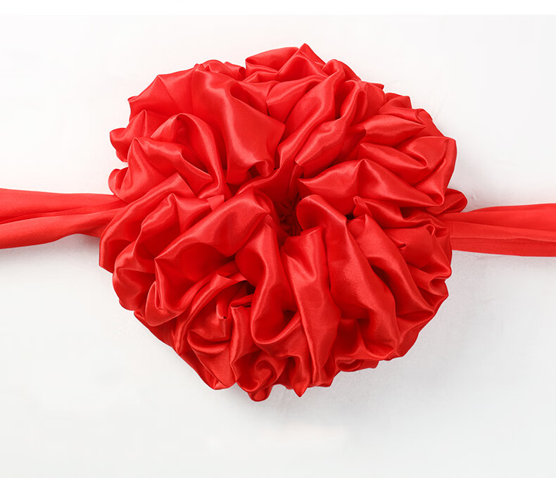 揭牌仪式红布公司招牌开业牌匾道具红花球套餐红色绸布料揭幕红布文茂