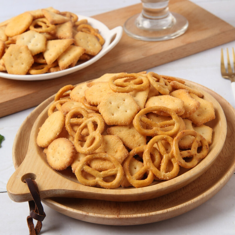 山姆会员店三进samjin什锦饼干芝士味混合芝士味干酪风味800克干烙