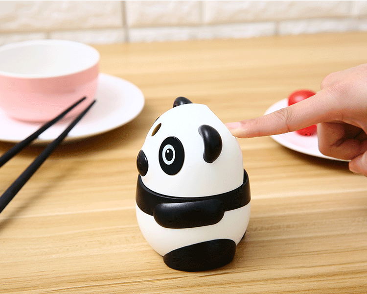 可爱个性创意卡通牙签筒自动牙签盒家用客厅餐厅便携牙签盒子青蛙款