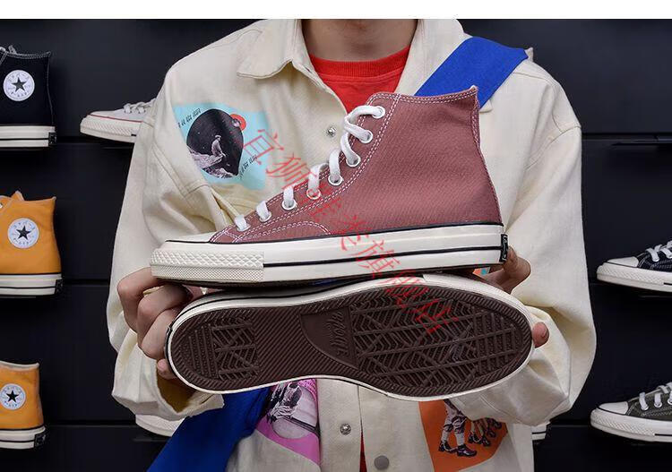 【商场同款】新匡威力联名经典款1970s帆布鞋男高邦韩版网红潮流低邦