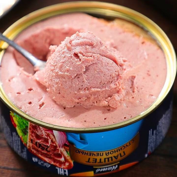 卡勒德鹅肝酱190克罐俄罗斯风味罐头鹅肝泥法式西餐料理配料开罐即食