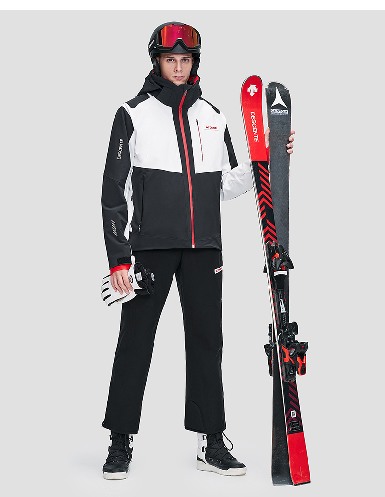 descente迪桑特descentexatomic联名款男子滑雪服d1411xsj67红色rdxl