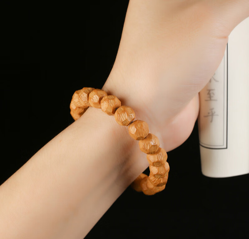 宾昔 猴头雕刻刀痕无相手串 南瓜无相文玩 佛珠 男女手串 猴头雕刻