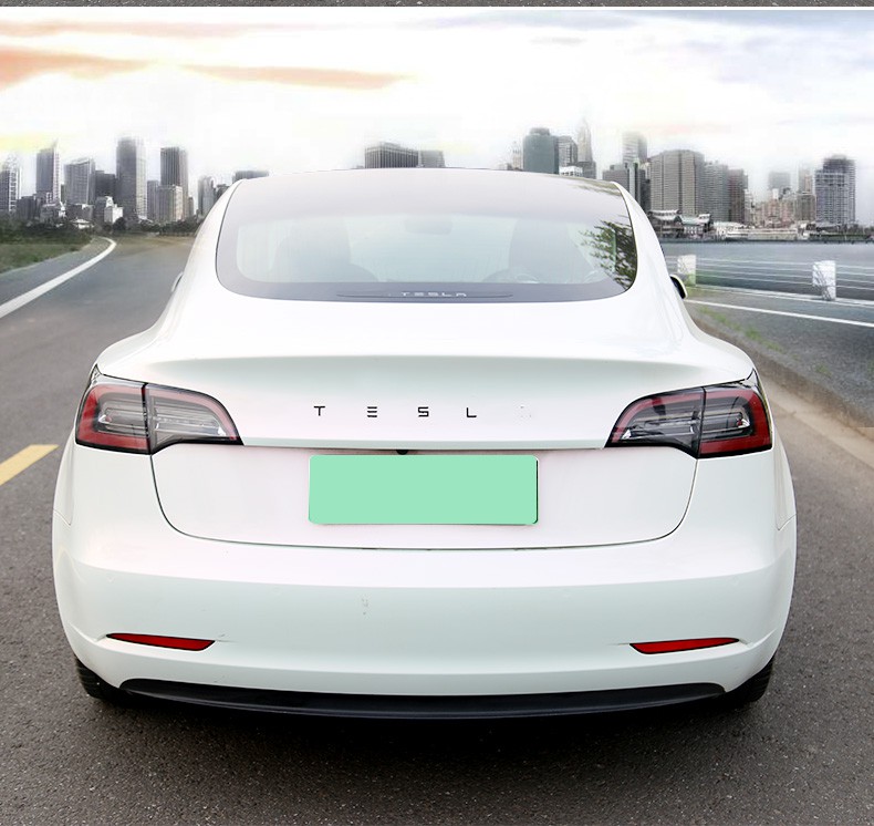 适用特斯拉tsla金属车标model 3 s x改装英文字母尾门车贴后尾标