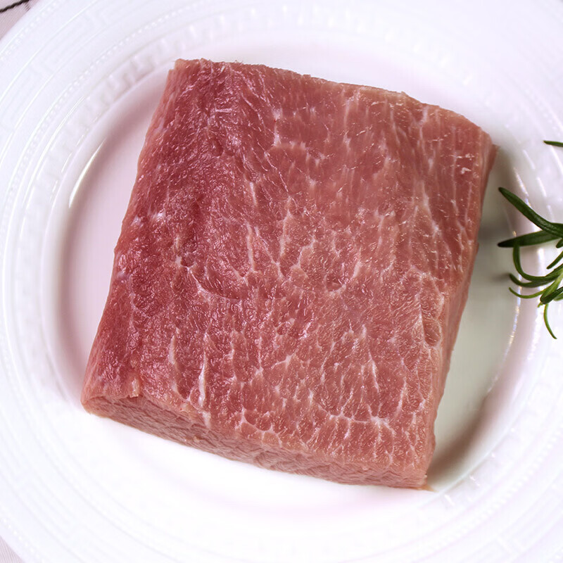 精气神国产黑猪肉馅400g冷冻约70瘦肉馅馄饨馅包子馅饺子馅肉丸子馅料