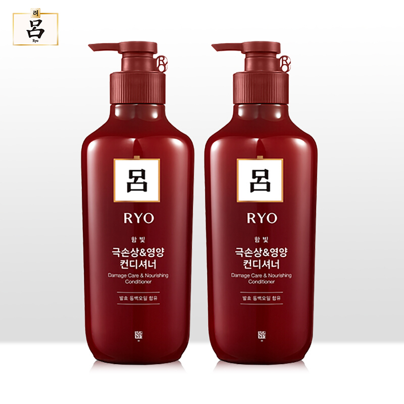 吕ryo白吕柔和低刺激温醇清洁洗发水400ml敏感干性头皮适用舒缓头皮