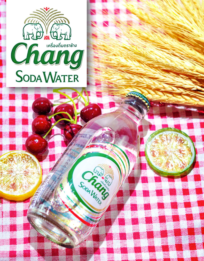 chang泰国大象苏打水象牌气泡水含气矿泉水325ml新鲜日期原味325ml24