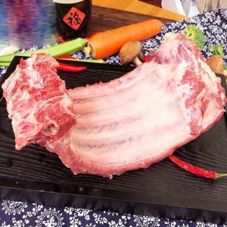 新鲜排骨多肉猪排骨整条排骨小排切段排新鲜冷冻批发新鲜多肉猪排骨2