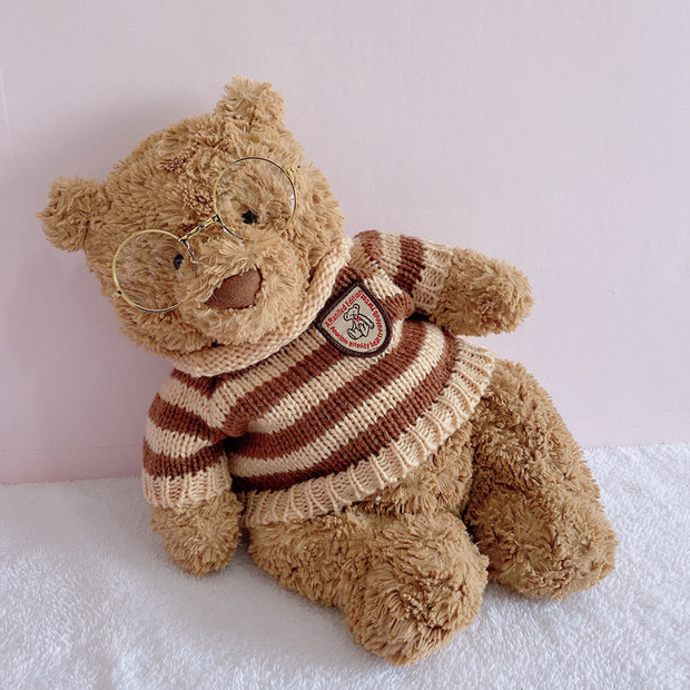 巴塞罗熊衣服英国英国jellycat巴塞罗熊衣服胖胖熊bartholomew熊娃衣