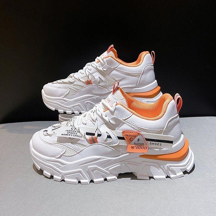 tnt宋亚轩同款刘耀文马嘉祺老爹鞋女新款透气百搭防滑休闲运动鞋竹