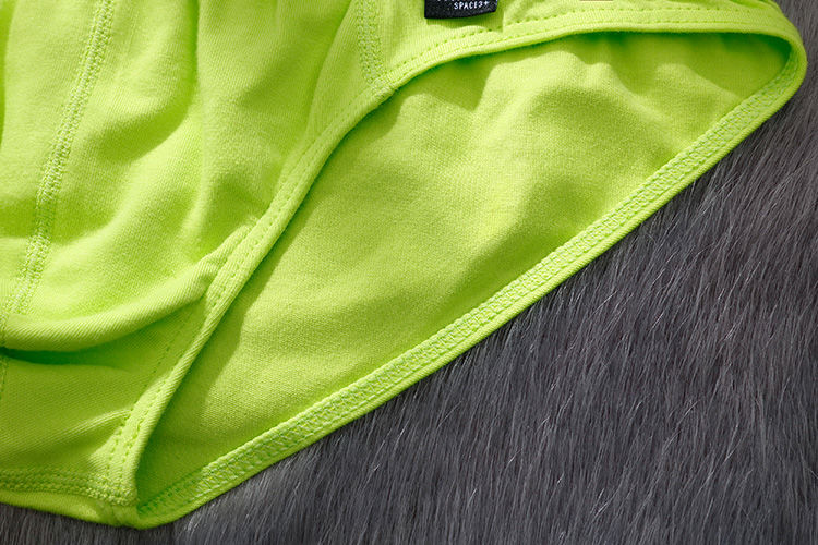 夏贝茉 男士内裤男三角裤棉质低腰性感激凸潮流男生裤头紧身裤衩时尚