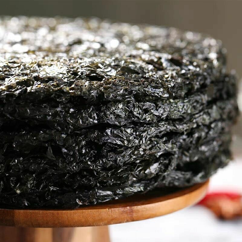 紫菜干货头水紫菜批发新货免洗袋装紫菜蛋花汤冲泡即食无沙 一斤14大